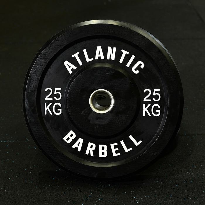 25kg Bumper Plates - Black & White